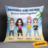 Personalized Family Icon Brother Sister Pillow DB2713 26O58 1