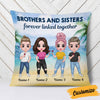 Personalized Family Icon Brother Sister Pillow DB2713 26O58 1