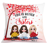 Personalized Family Icon Sister Pillow DB2711 26O24 thumb 1