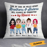Personalized Family Icon Sister Brother Pillow DB2710 30O23 thumb 1