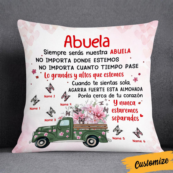 Personalized Spanish Mom Grandma Pillow DB281 30O36 1