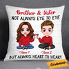 Personalized Family Icon Sister Brother Pillow DB282 85O34 1