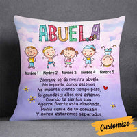 Personalized Spanish Mom Grandma Pillow DB282 30O58 thumb 1