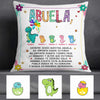 Personalized Spanish Mom Grandma Pillow DB283 30O57 1