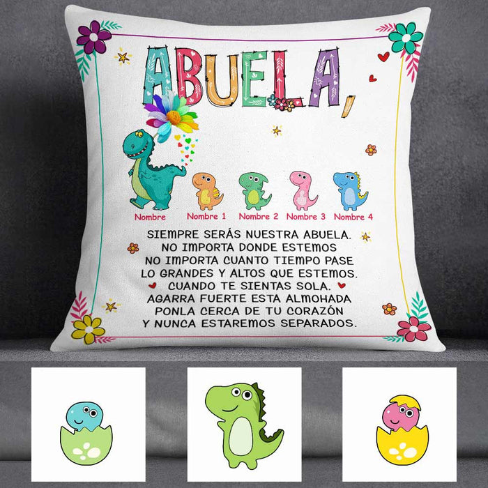 Personalized Spanish Mom Grandma Pillow DB283 30O57 1