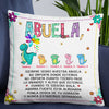 Personalized Spanish Mom Grandma Pillow DB283 30O57 1