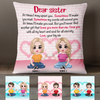 Personalized Family Icon Sisters Pillow DB281 95O24 1