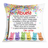 Personalized Daughter Granddaughter Son Grandson To Spanish Mom Grandma Pillow DB282 23O34 1