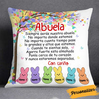 Personalized Daughter Granddaughter Son Grandson To Spanish Mom Grandma Pillow DB282 23O34 thumb 1