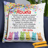 Personalized Daughter Granddaughter Son Grandson To Spanish Mom Grandma Pillow DB282 23O34 1