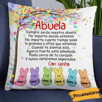 Personalized Daughter Granddaughter Son Grandson To Spanish Mom Grandma Pillow DB282 23O34 thumb 1