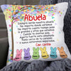 Personalized Daughter Granddaughter Son Grandson To Spanish Mom Grandma Pillow DB282 23O34 1