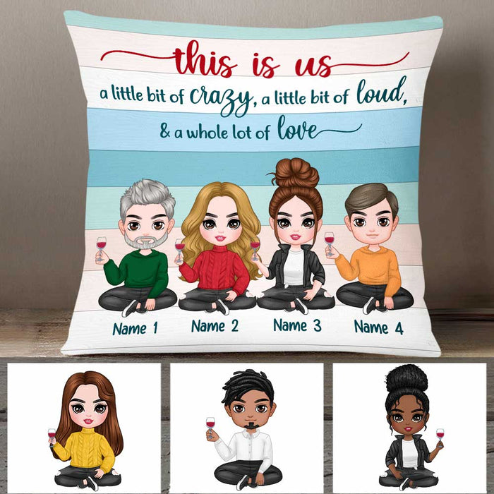 Personalized Family Icon This Is Us Pillow DB283 95O47 1