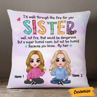 Personalized Icon Sister Pillow DB284 23O57 thumb 1