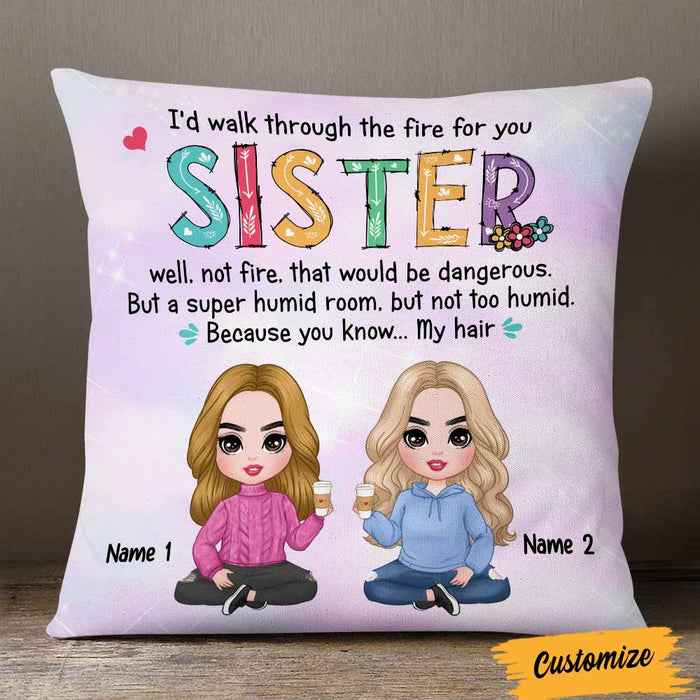 Personalized Icon Sister Pillow DB284 23O57 1