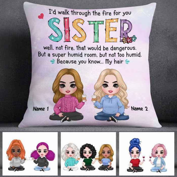 Personalized Icon Sister Pillow DB284 23O57 1