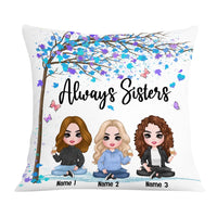 Personalized Family Icon Sisters Pillow DB286 23O57 thumb 1
