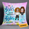 Personalized Family Icon Sisters Pillow DB285 23O24 1