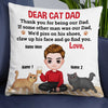 Personalized Cat Dad Pillow DB287 30O34 1