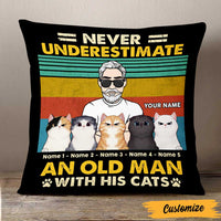 Personalized Cat Dad Pillow DB284 26O47 thumb 1