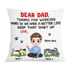 Personalized Cat Dad Pillow DB289 30O57 1