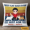 Personalized Cat Dad Pillow DB288 30O47 1