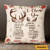 Personalized Hunting Deer Couple Pillow DB288 23O47 1