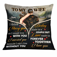 Personalized Hunting Deer Couple Pillow DB289 23O34 thumb 1