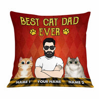 Personalized Cat Dad Pillow DB293 23O58 thumb 1