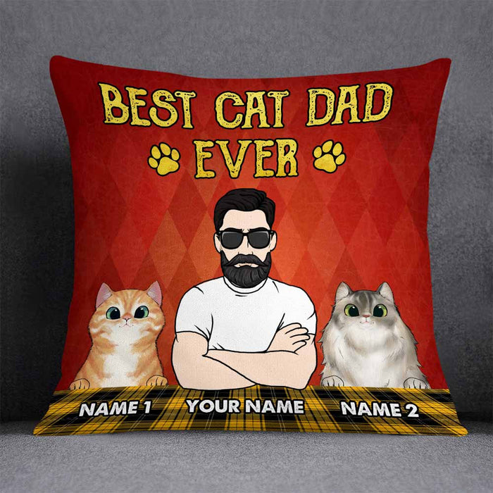 Personalized Cat Dad Pillow DB293 23O58 1