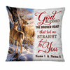 Personalized Hunting Deer Couple Pillow DB291 26O47 1
