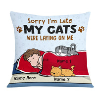 Personalized Cat Dad Pillow DB294 23O57 thumb 1