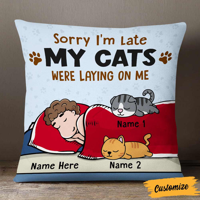 Personalized Cat Dad Pillow DB294 23O57 1