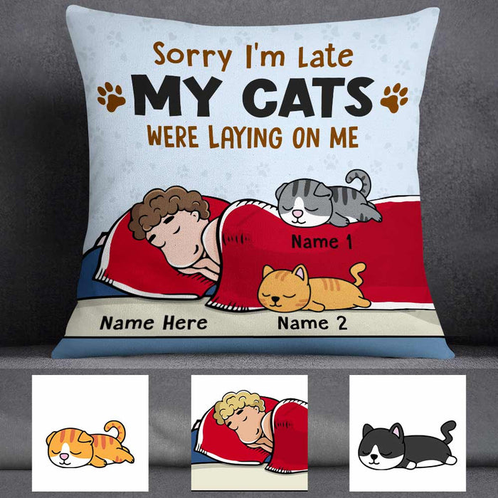 Personalized Cat Dad Pillow DB294 23O57 1