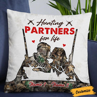 Personalized Hunting Deer Couple Pillow DB292 26O36 thumb 1