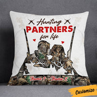 Personalized Hunting Deer Couple Pillow DB292 26O36 thumb 1