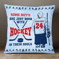 Personalized Hockey Pillow DB293 85O53 thumb 1