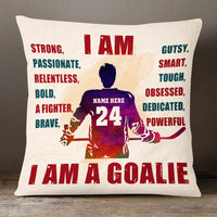 Personalized Hockey I Am Pillow DB294 30O53 thumb 1