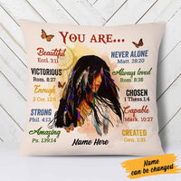 Personalized Native American Girl You Are Pillow DB295 85O58 thumb 1