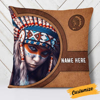 Personalized Native American Pillow DB295 26O34 thumb 1