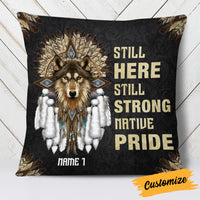 Personalized Proud Native American Pillow DB297 23O25 thumb 1