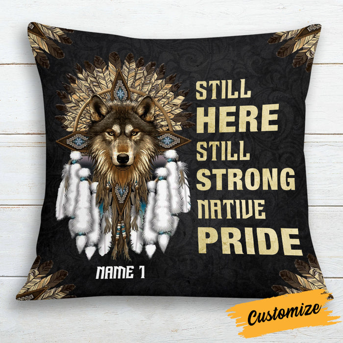 Personalized Proud Native American Pillow DB297 23O25 1