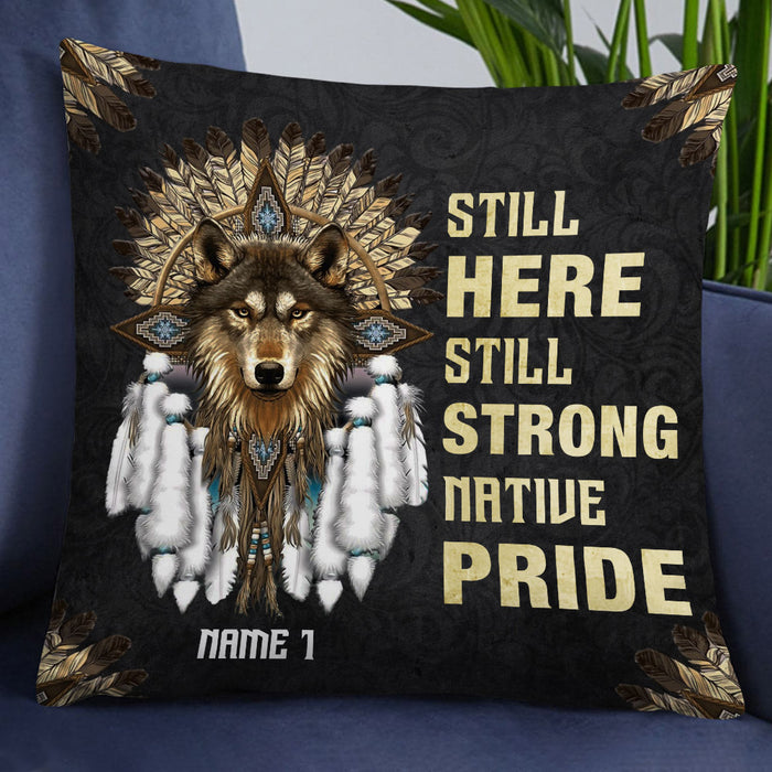 Personalized Proud Native American Pillow DB297 23O25 1