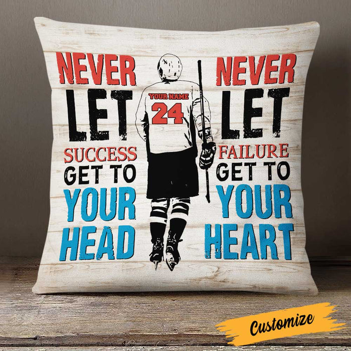 Personalized Hockey Pillow DB301 23O23 1