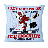 Personalized Hockey Pillow DB302 23O47 thumb 1