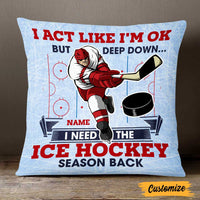 Personalized Hockey Pillow DB302 23O47 thumb 1