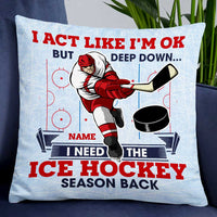 Personalized Hockey Pillow DB302 23O47 thumb 1