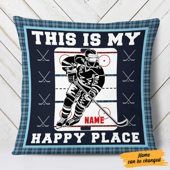 Personalized Hockey Pillow DB303 23O57 1