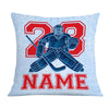 Personalized Hockey Player Pillow DB301 95O36 1