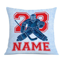 Personalized Hockey Player Pillow DB301 95O36 thumb 1